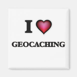 Imã Eu amo Geocaching