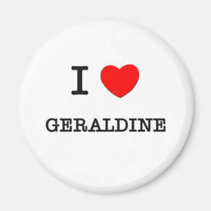 Imã Eu amo Geraldine
