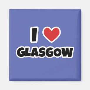 Imã Eu amo Glasgow