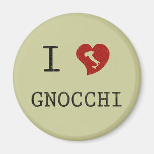 Imã Eu Amo Gnocchi