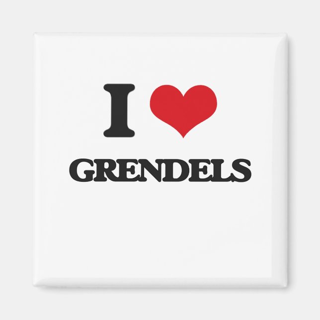 Imã Eu amo Grendels (Frente)