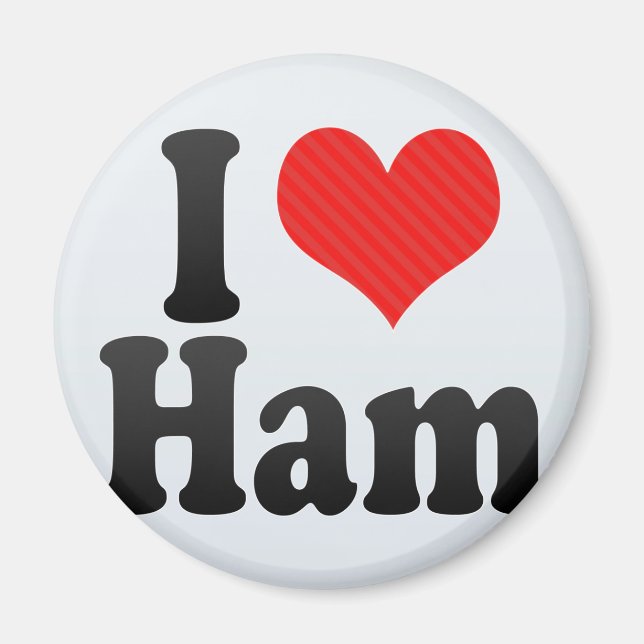 Imã Eu Amo Ham (Frente)