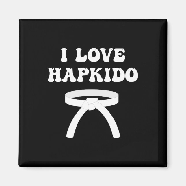 Imã Eu Amo Hapkido Boxe Asiático Jiujitsu Kickboxing L (Frente)