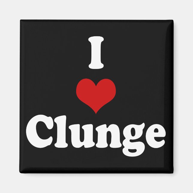 IMÃ EU AMO {HEART} CLUNGE (Frente)