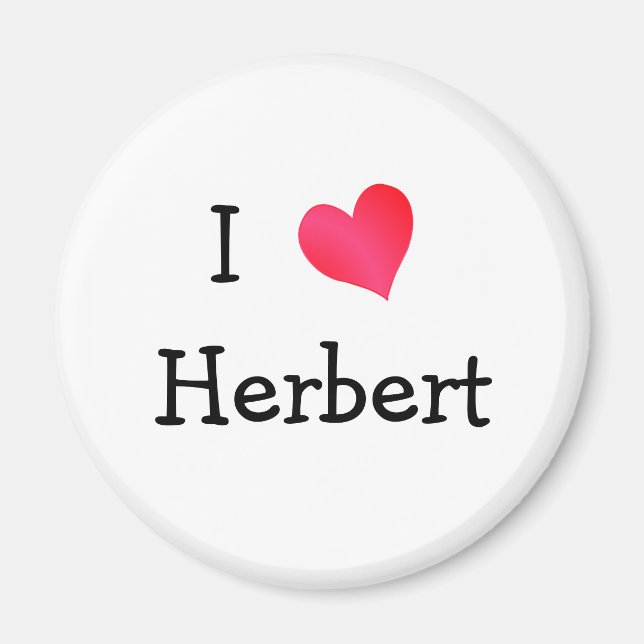Imã Eu Amo Herbert (Frente)