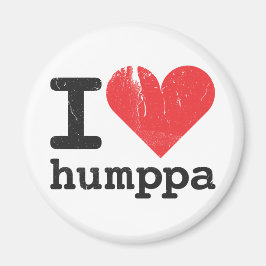 Imã Eu amo Humppa Magnet