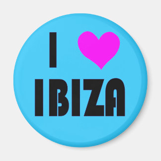 Imã Eu amo Ibiza Magnet