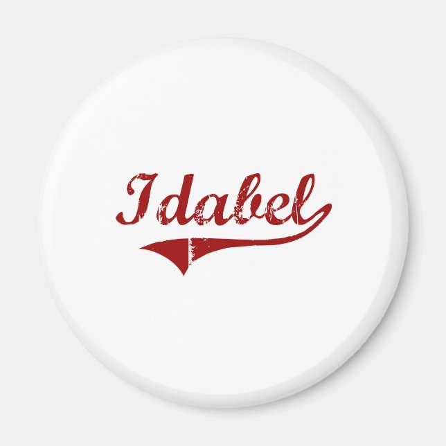 Imã Eu Amo Idabel Oklahoma (Frente)