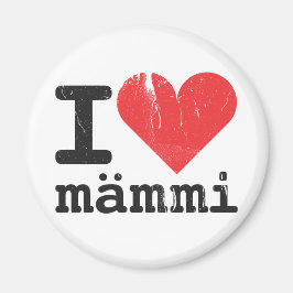 Imã Eu Amo Ímã de Mämmi