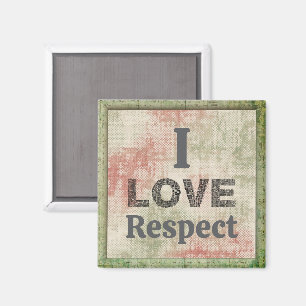 Imã Eu Amo Ímã de Respeito