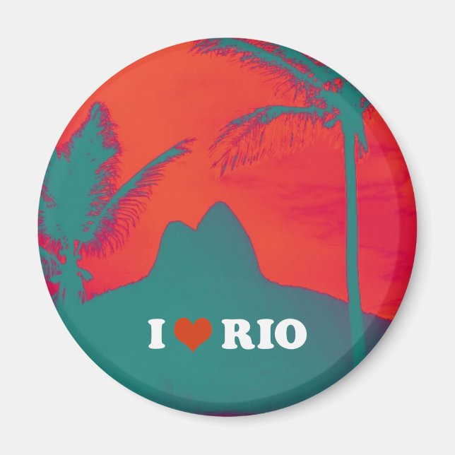 Imã Eu Amo Ipanema (Frente)