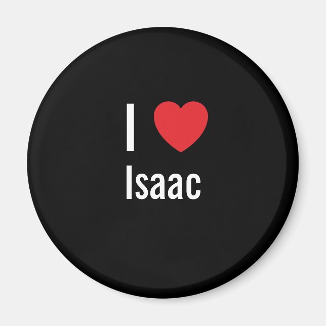 Imã Eu amo Isaac (Frente)