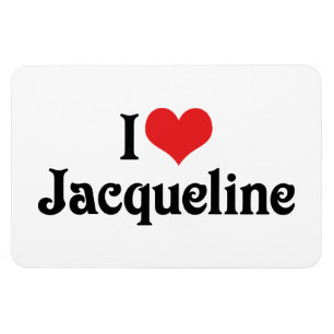 Ímã Eu Amo Jacqueline