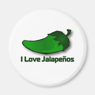 Imã Eu amo Jalapenos