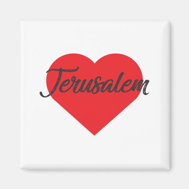 Imã Eu Amo Jerusalém (Frente)