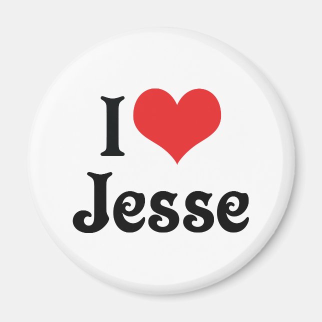Imã Eu Amo Jesse (Frente)