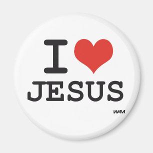Imã Eu amo Jesus