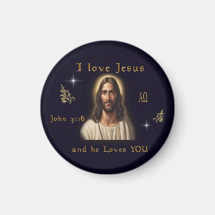 Imã Eu amo Jesus