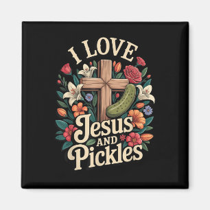Imã Eu Amo Jesus E Picles