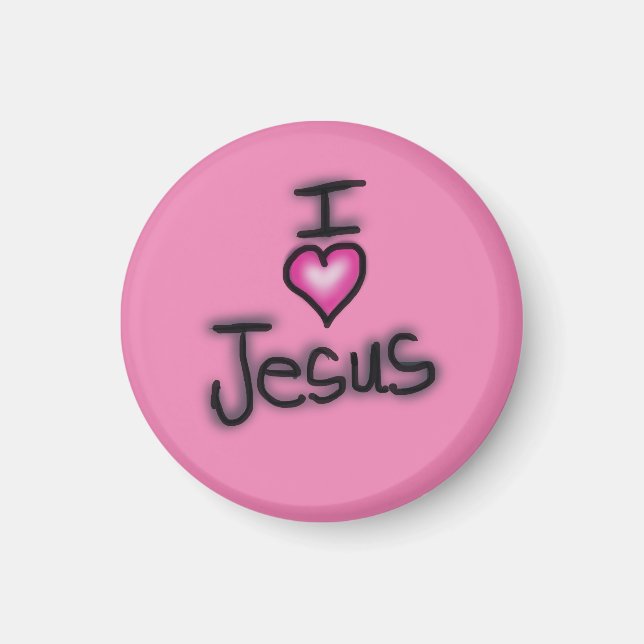 Imã Eu Amo Jesus Eu Amo Jesus  (Frente)