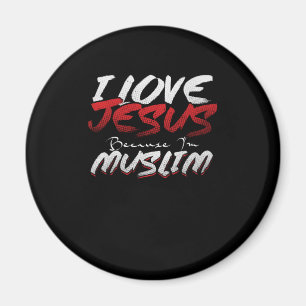 Imã Eu Amo Jesus Porque Sou Muçulmano Islã Alá Present
