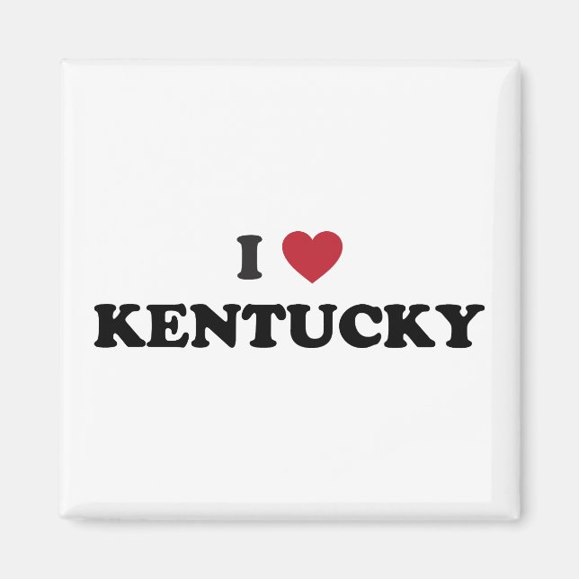 Imã Eu amo Kentucky (Frente)