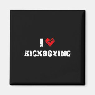 Imã Eu Amo Kickboxing Academia Fitness Para Homens Mul