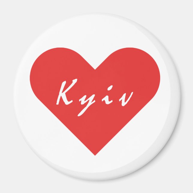 Imã Eu amo Kiev (Frente)