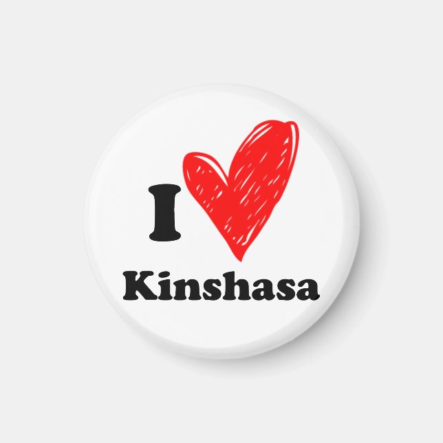 Imã Eu amo Kinshasa (Frente)