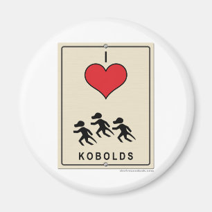 Imã Eu amo Kobolds