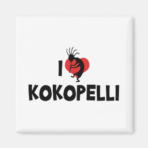 Imã Eu amo Kokopelli