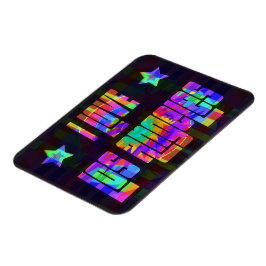 Ímã EU AMO LA Belo Neon Magnet