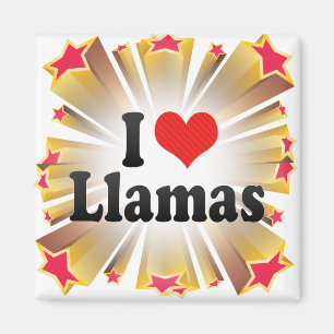 Imã Eu amo lamas