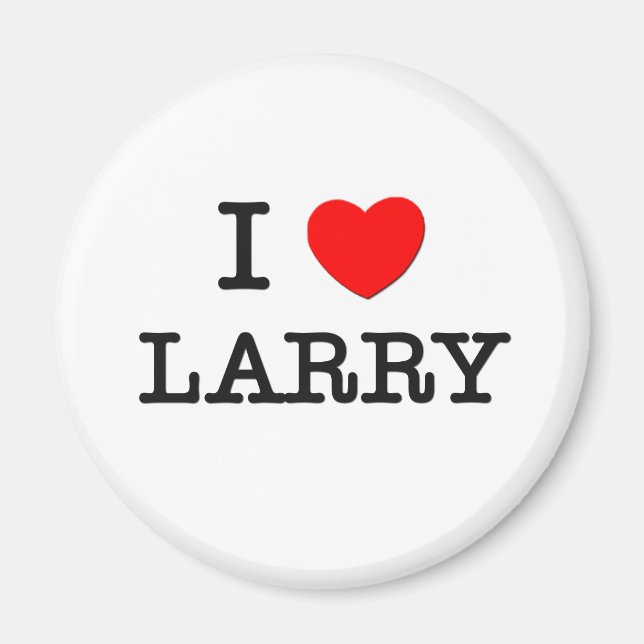 Imã Eu amo Larry (Frente)