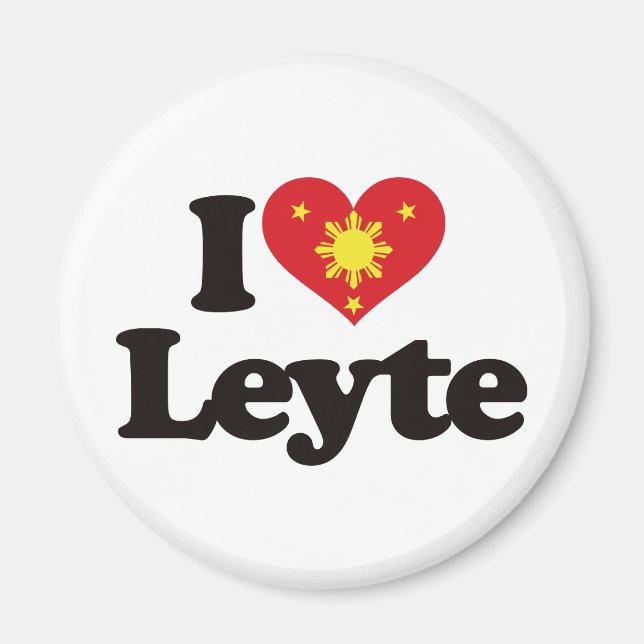 Imã Eu Amo Leyte (Frente)