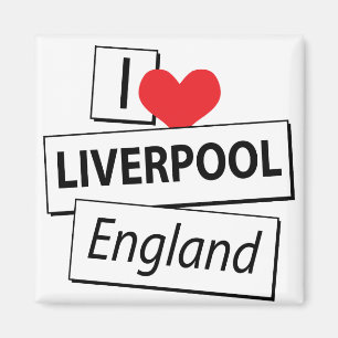Imã Eu amo Liverpool Inglaterra