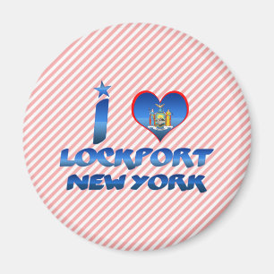 Imã Eu amo Lockport, Nova York