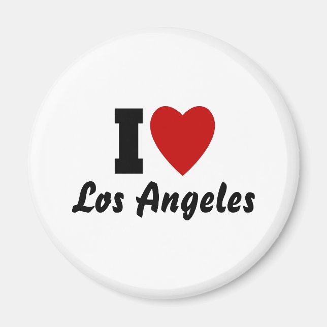 Imã Eu Amo Los Angeles (Frente)