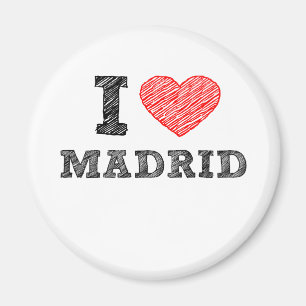 Imã Eu amo Madrid