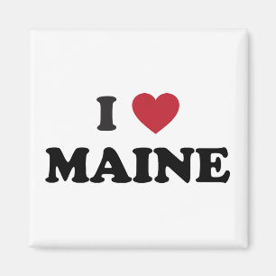 Imã Eu amo Maine