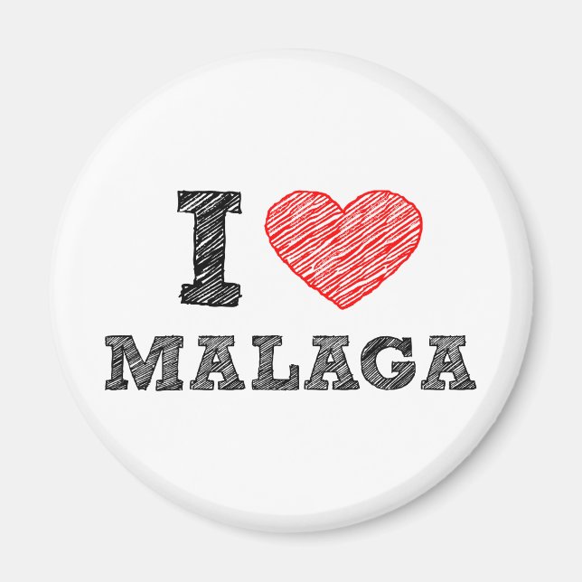 Imã Eu Amo Málaga (Frente)