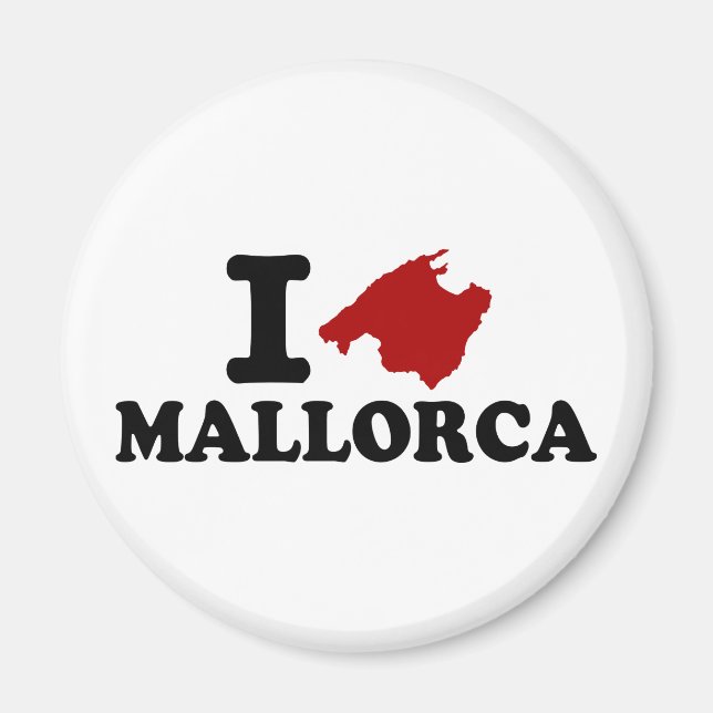 Imã Eu amo Mallorca (Frente)