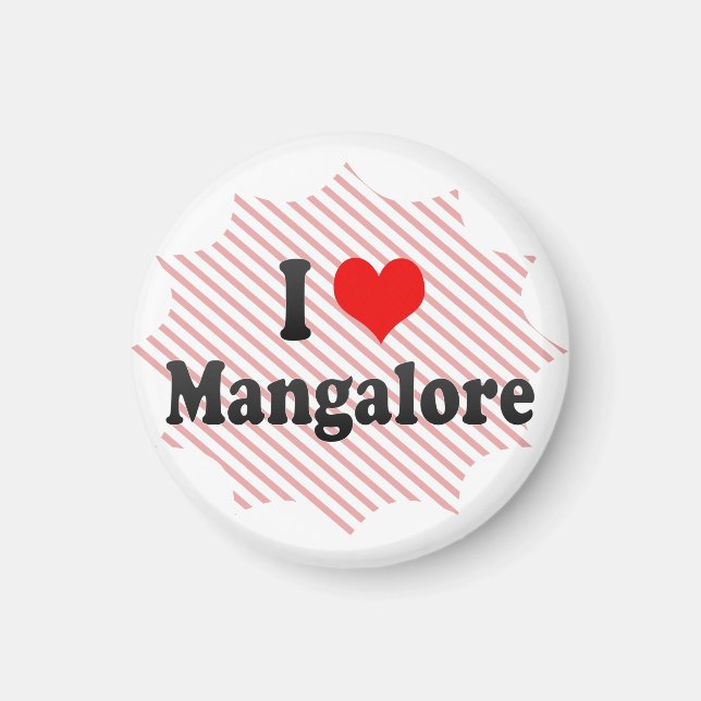 Imã Eu Amo Mangalore, Índia (Frente)