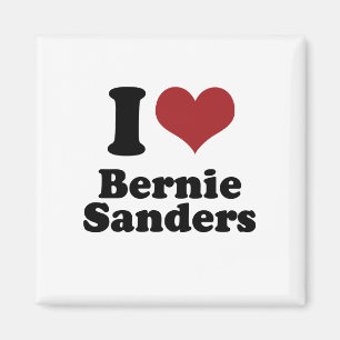 Imã Eu amo máquinas de lixar de Bernie para o
