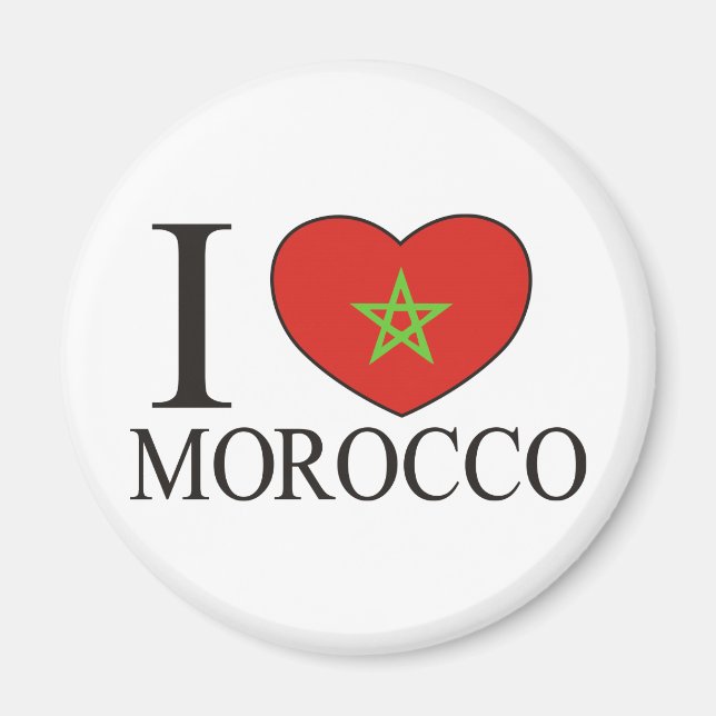 Imã Eu Amo Marrocos (Frente)