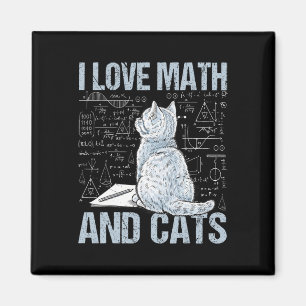 Imã Eu Amo Matemática E Gatos Professor De Ciências Al