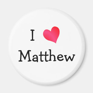 Imã Eu Amo Matthew