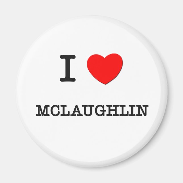 Imã Eu Amo Mclaughlin (Frente)