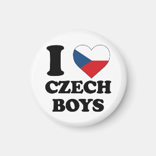 Imã Eu amo Meninos Checos