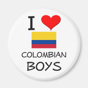 Imã Eu amo meninos colombianos